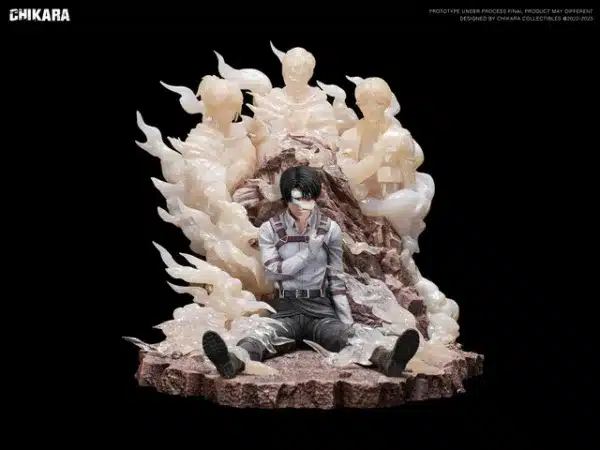 Attack on Titan Chikara Studio Levi Ackerman Resin Statue 5 jpg