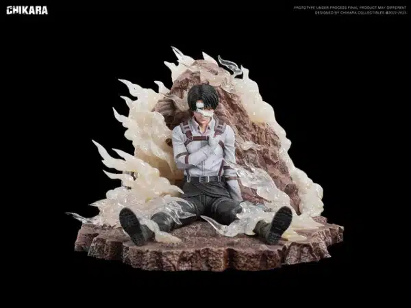 Attack on Titan Chikara Studio Levi Ackerman Resin Statue 6 jpg