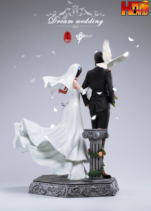 Attack on Titan LC Studio Mikasa x Eren Wedding Resin Statue 7