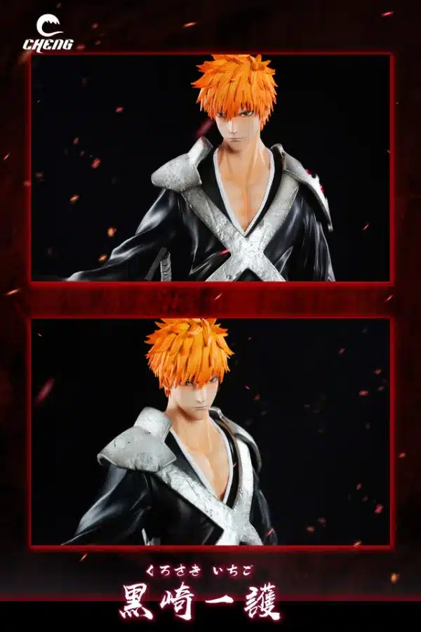 Bleach Cheng Studio Bleach Ichigo Kurosaki Resin Statue 5 jpg