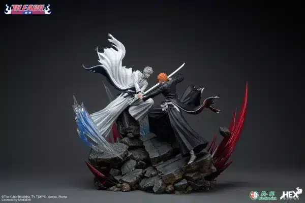 Bleach HEX Collectibles Kurosaki Ichigo vs Hollow Ichigo Licensed Resin Statue 1 jpg