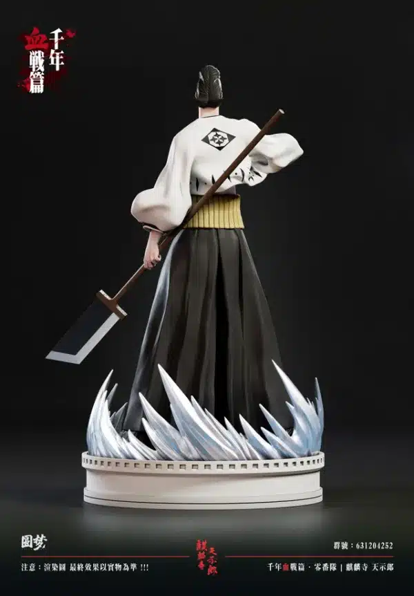 Bleach YuanMeng Studio Kirinji Tenjiro Resin Statue 3 jpg