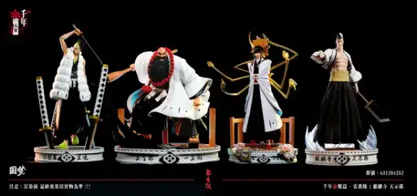 Bleach YuanMeng Studio Kirinji Tenjiro Resin Statue 5 jpg