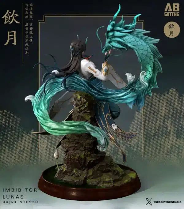 Dan Heng ABsinthe Studio Imbibitor Lunae Resin Statue 6 jpg