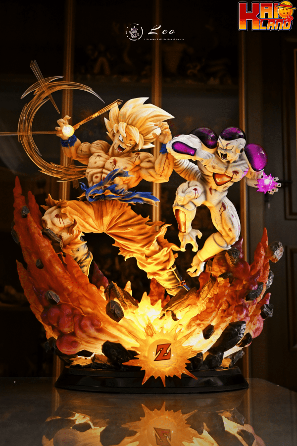 Dragon Ball Oracle x Figure Class Goku vs Frieza Resin Statue 1 min