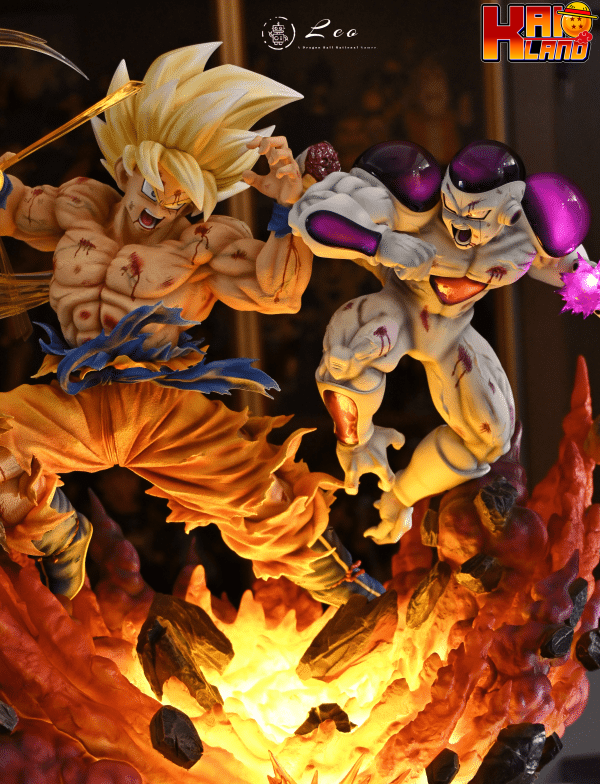 Dragon Ball Oracle x Figure Class Goku vs Frieza Resin Statue 7 min