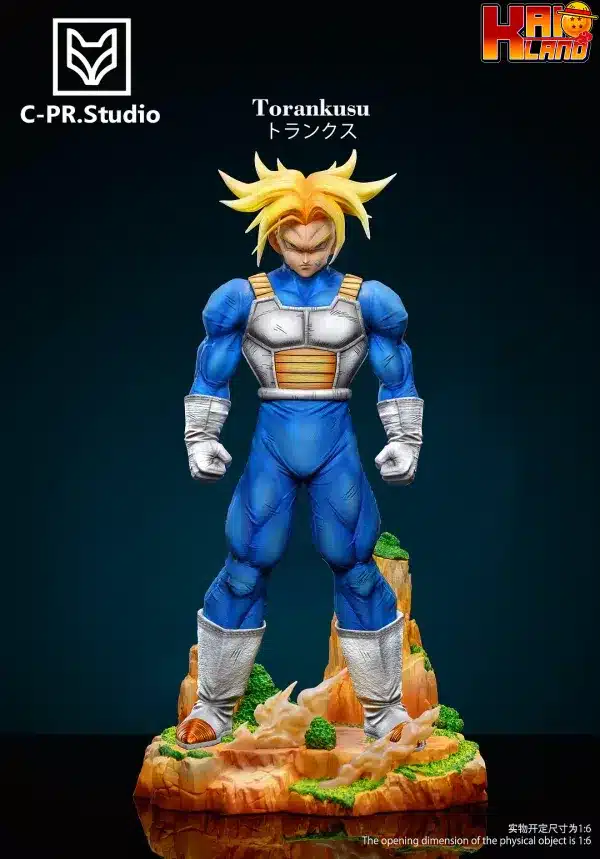 Dragon Ball Cpr Studio Warrior Trunks Resin Statue 1