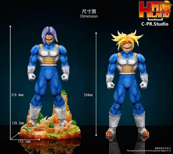 Dragon Ball Cpr Studio Warrior Trunks Resin Statue 3