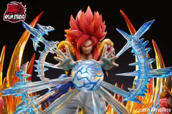 Dragon Ball Kylin Studio Super Saiyan 4 Gogeta Resin Statue 3 jpg