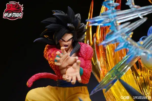 Dragon Ball Kylin Studio Super Saiyan 4 Gogeta Resin Statue 4 jpg