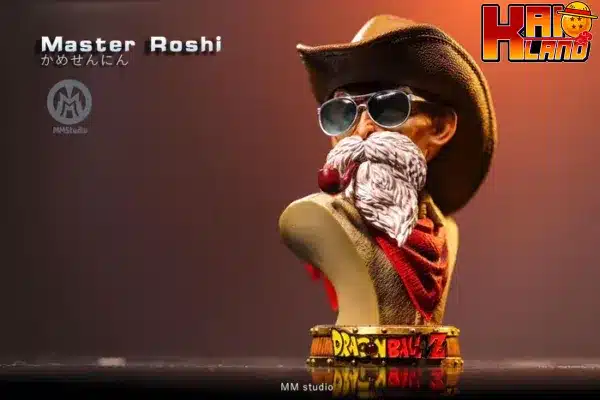 Dragon Ball MM Studio Cowboy Master Roshi Resin Statue 3