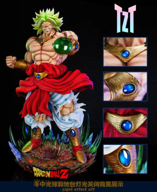 Dragon Ball TZT Studio Broly V2 Resin Statue 2