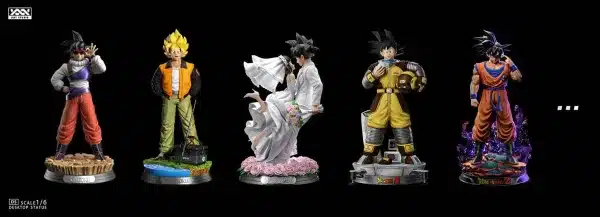 Dragon Ball UMY Studio Goku Ginyu Resin Statue 8