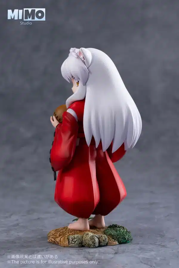 Inuyasha MIMO Studio Kid Inuyasha Resin Statue 2 jpg