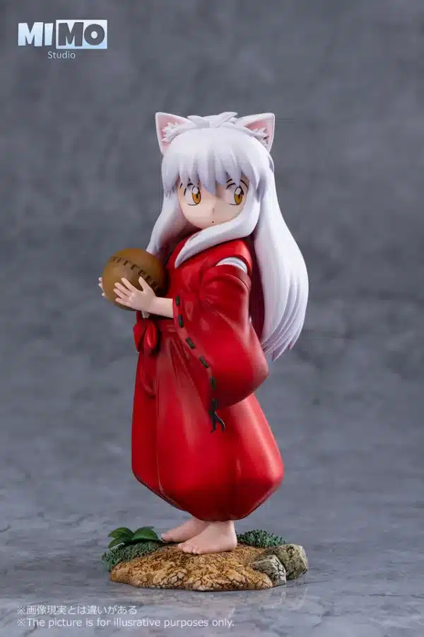 Inuyasha MIMO Studio Kid Inuyasha Resin Statue 3 jpg