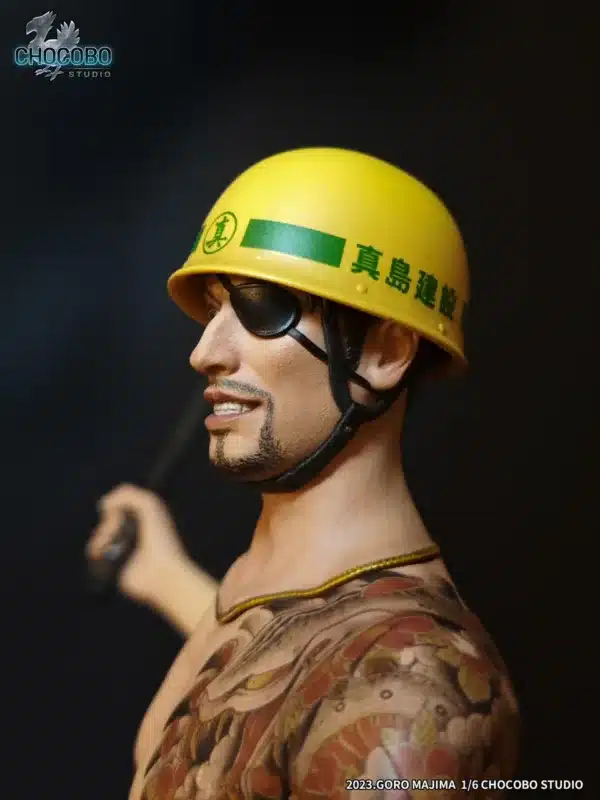 Like a Dragon Chocobo studio Goro Majima Resin Statue 3 jpg