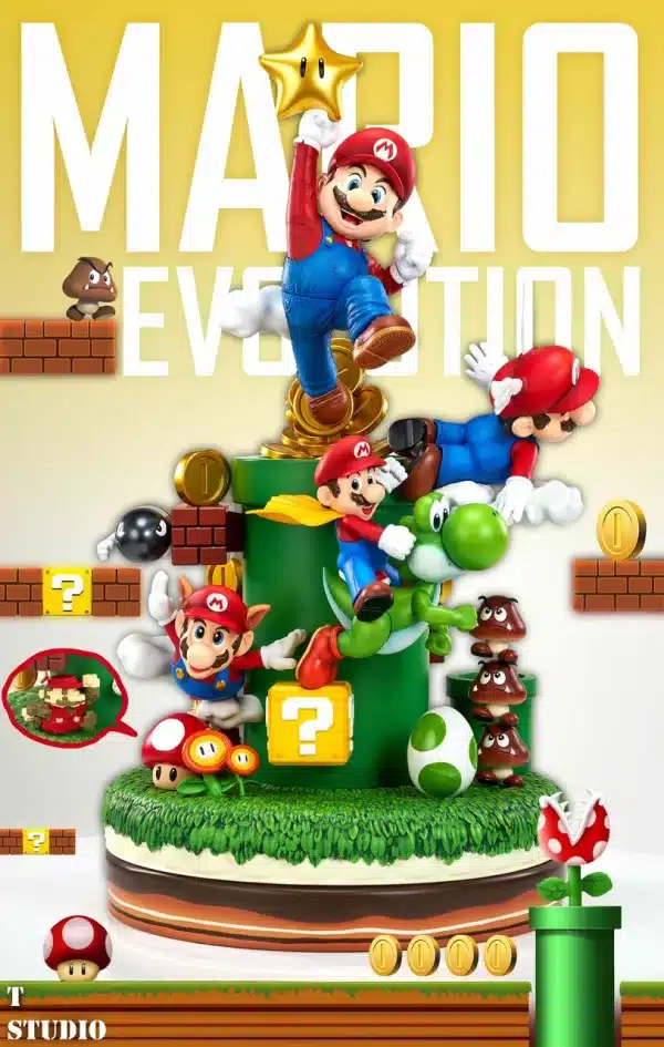 Mario Bros T Studio Mario 2.0 Resin Statue 1 jpg