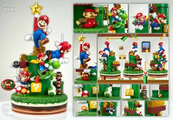 Mario Bros T Studio Mario 2.0 Resin Statue 2 jpg