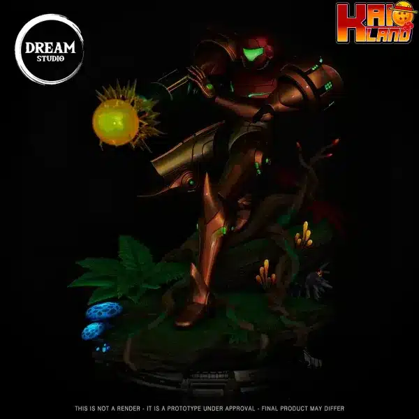 Metroid Dream Studio Samus Resin Statue 2