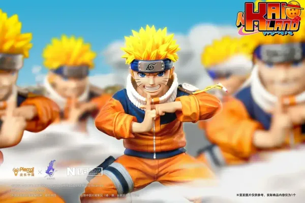 Naruto Pickstar Studio Multiple Shadow Clone Technique Licensed Resin Statue 6 jpg