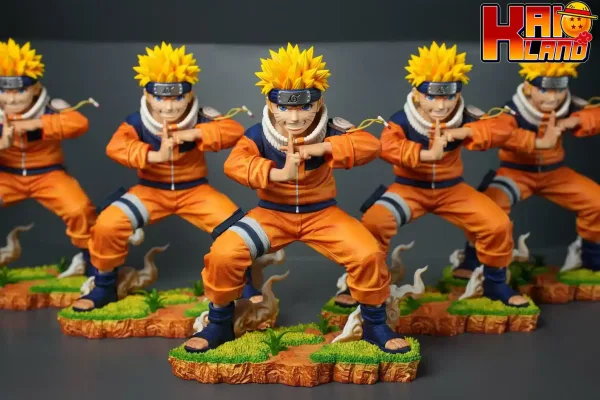 Naruto Pickstar Studio Multiple Shadow Clone Technique Licensed Resin Statue