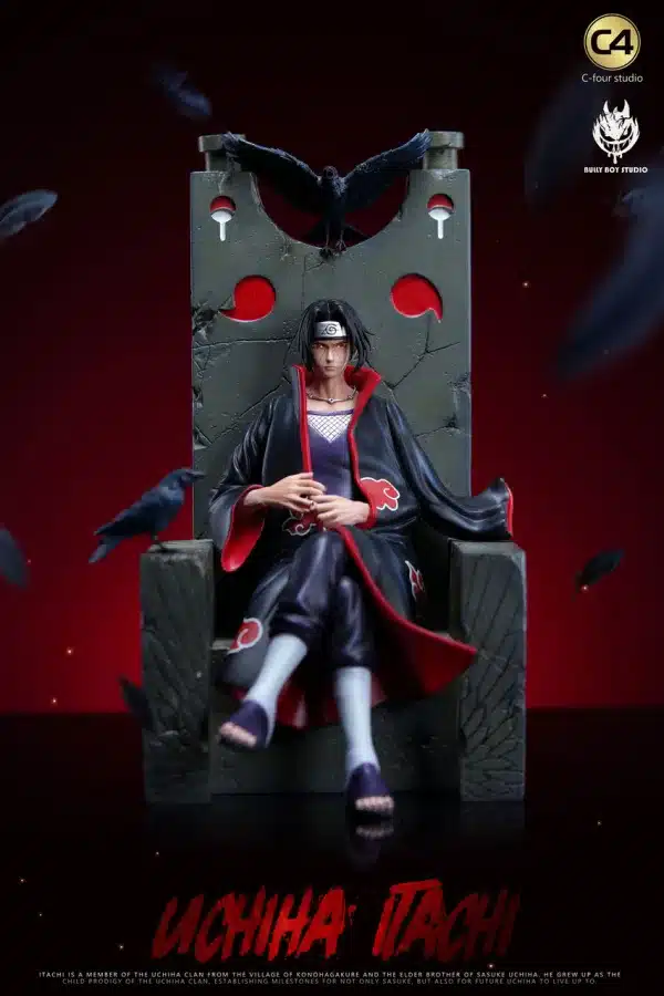 Naruto BB x C4 Studio Throne Itachi Resin Statue 1 jpg