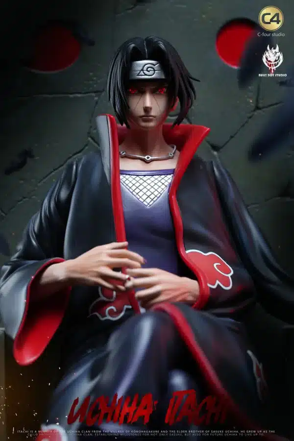 Naruto BB x C4 Studio Throne Itachi Resin Statue 5 jpg