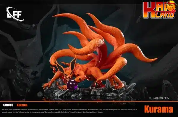 Naruto BFF Studio Kurama Resin Statue 1