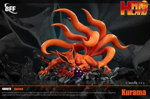 Naruto BFF Studio Kurama Resin Statue 2