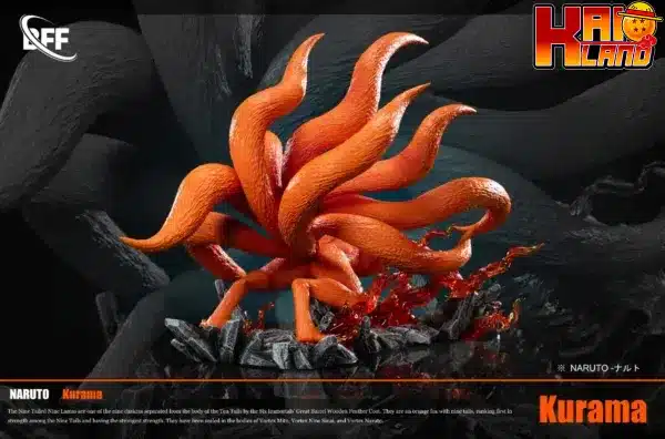 Naruto BFF Studio Kurama Resin Statue 3