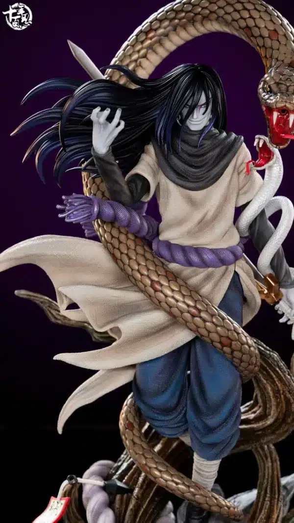 Naruto SNBR Studio Orochimaru Resin Statue 2 jpg