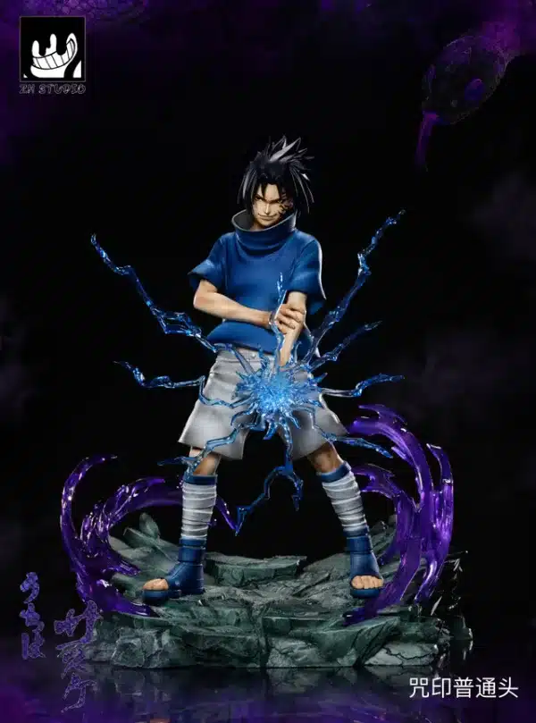 Naruto ZH Studio Sasuke 2.0 Resin Statue 3 jpg