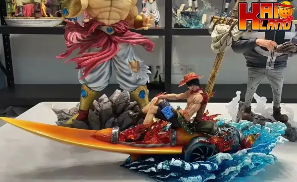 One Piece Brain Hole Studio Fireship Ace Resin Statue 1