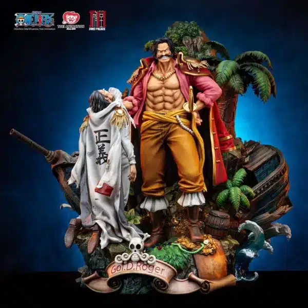 One Piece Jimei Palace Gol D Roger Licensed Resin Statue 1 jpg