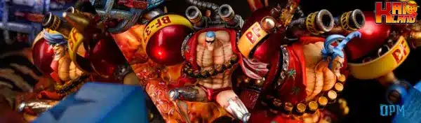 One Piece OPM Studio Franky Resin Statue 6