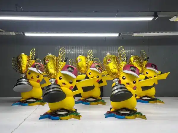 Pokemon Pc Studio Pikachu World Champion Resin Statue 1