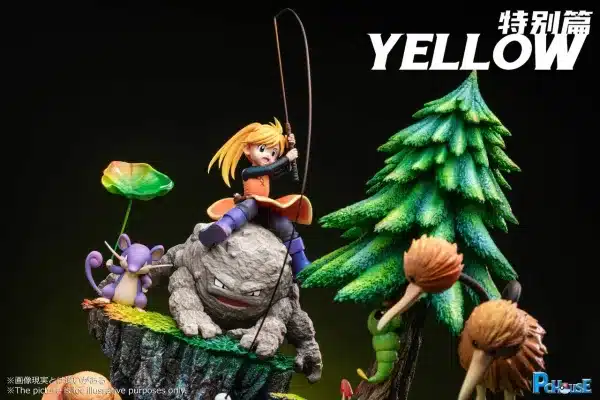 Pokemon Pc House Studio Yellow Resin Statue 4 jpg
