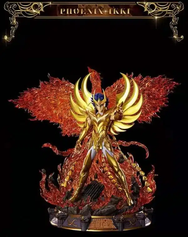 Saint Seiya Pheonix Ikki 14 Scale Licensed Statue jpg