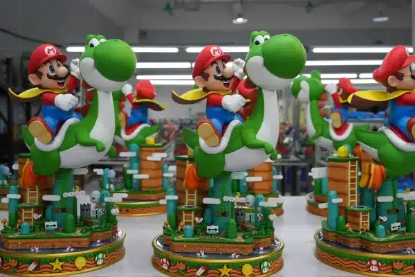 Super Mario Kintsukuroi Creations World Diorama Resin Statue 1 1