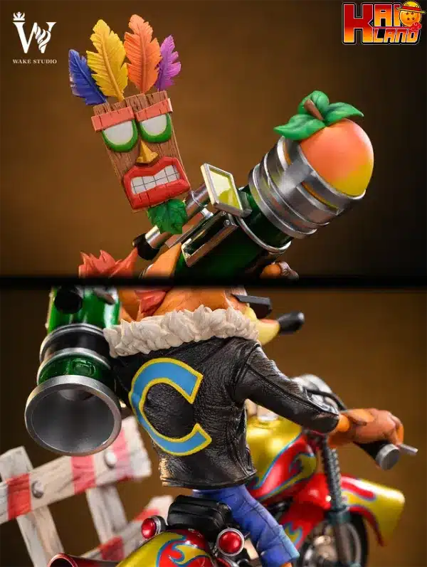 Wake Studio Crash Bandicoot Resin Statue 2