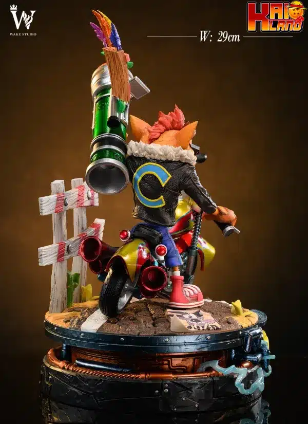 Wake Studio Crash Bandicoot Resin Statue 3