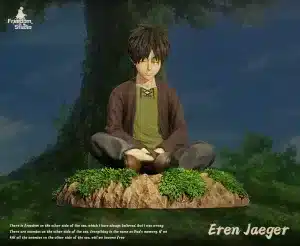 Attack on Titan Freedom Studio Sleeping Eren Resin Statue 1