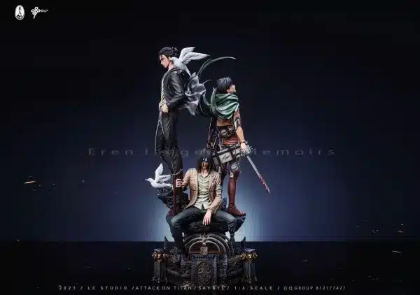 Attack on Titan LC Studio Life of Eren Resin Statue 1 jpg
