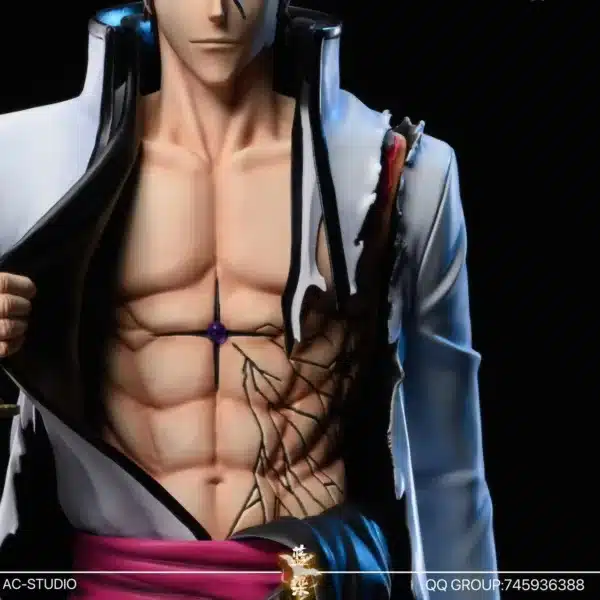 Bleach AC Studio Aizen Sousuke Resin Statue 4 jpg