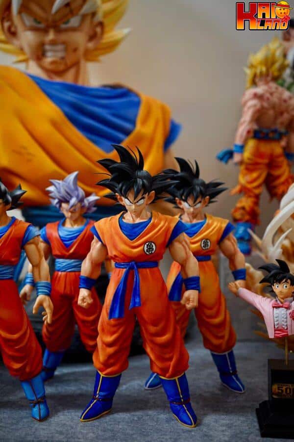 Dragon Ball AMC Studio Son Goku Resin Statue 4