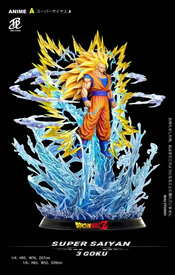 Dragon Ball BUU Studio SSJ3 Goku Resin Statue 7 2 jpg