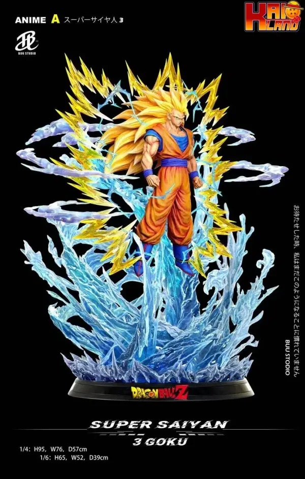 Dragon Ball BUU Studio SSJ3 Goku Resin Statue 7 2 jpg