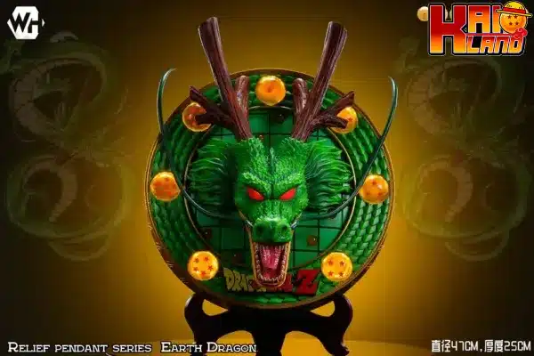 Dragon Ball WH Studio Earth Shenron Wall Mount Resin Statue 1