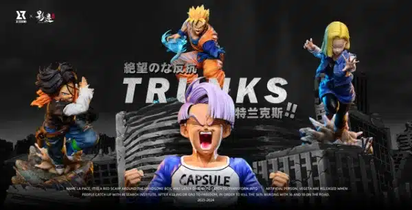 Dragon Ball Z Studio Trunks Resin Statue 6 jpg