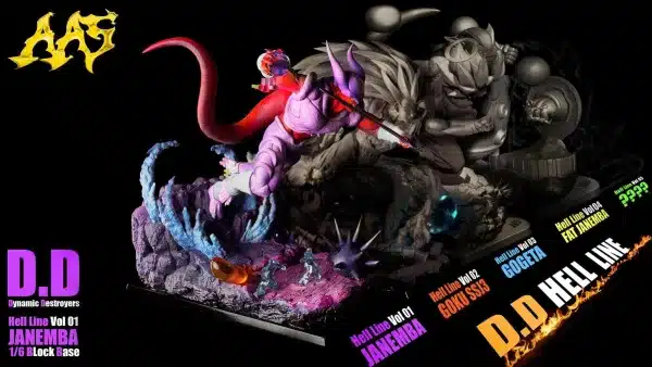 Dragon Ball ArmyAnt Studio Janemba Resin Statue 5 jpg